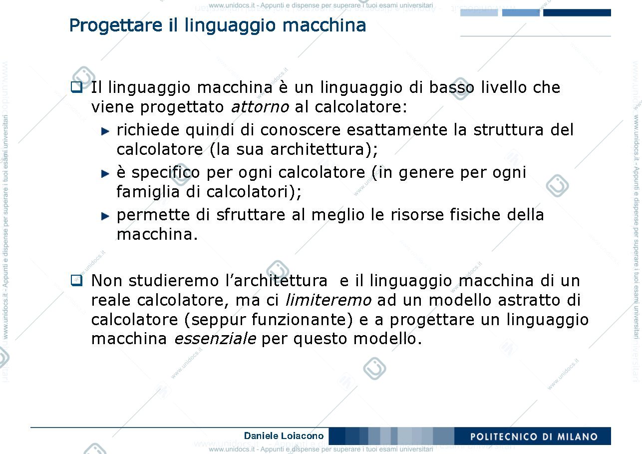 Anteprima pagina 3 — FINFO - 04  - Assembly prof. Vincenzo Caglioti