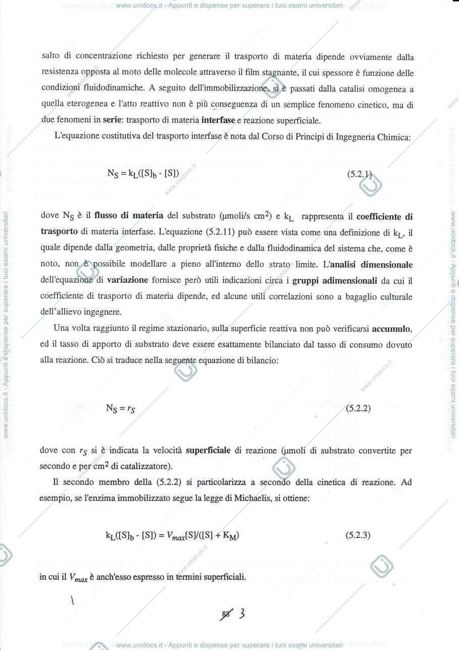 Anteprima pagina 3 — 5  Trasporto di materia e reazioni enzimatiche-parte I