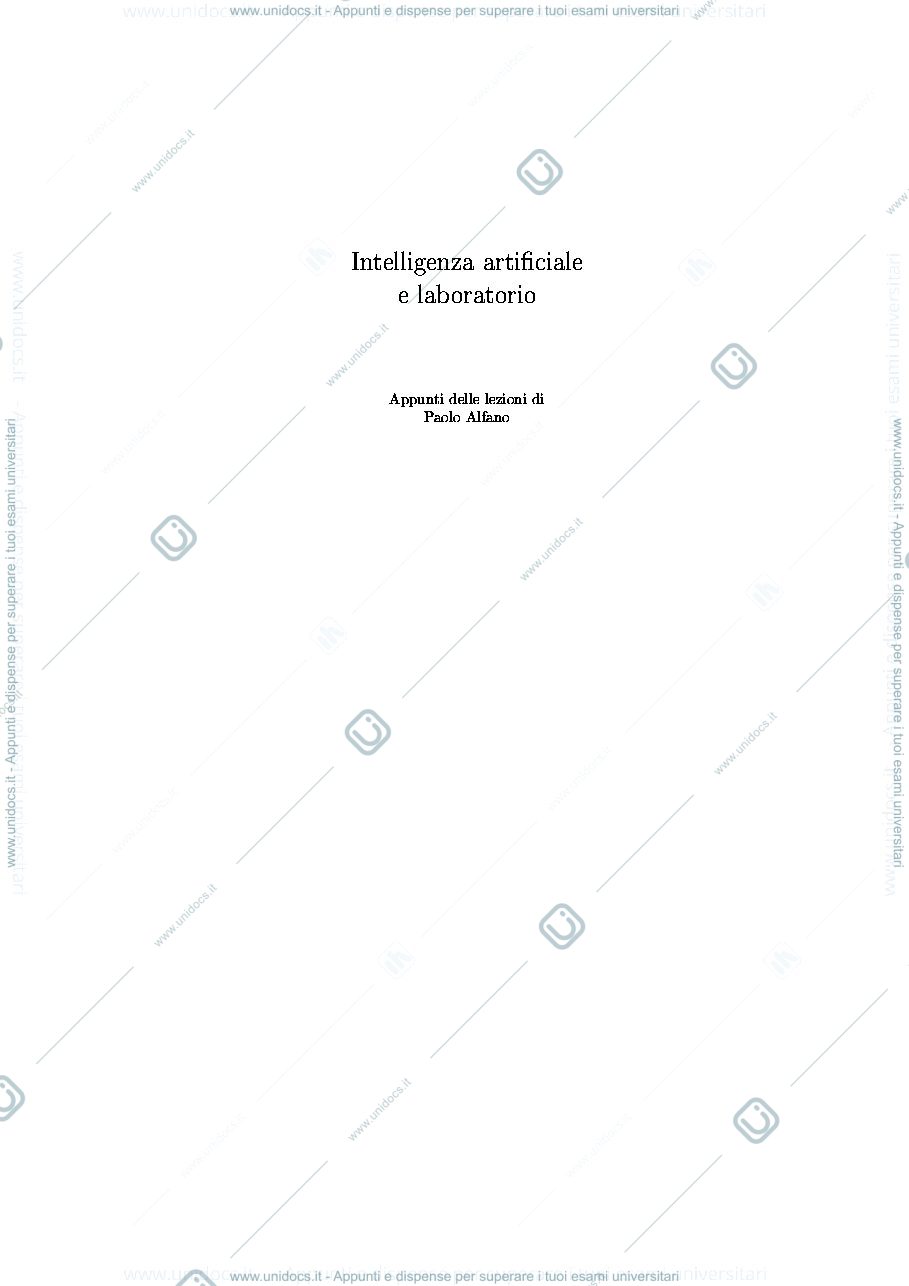 Anteprima pagina 1 — appunti