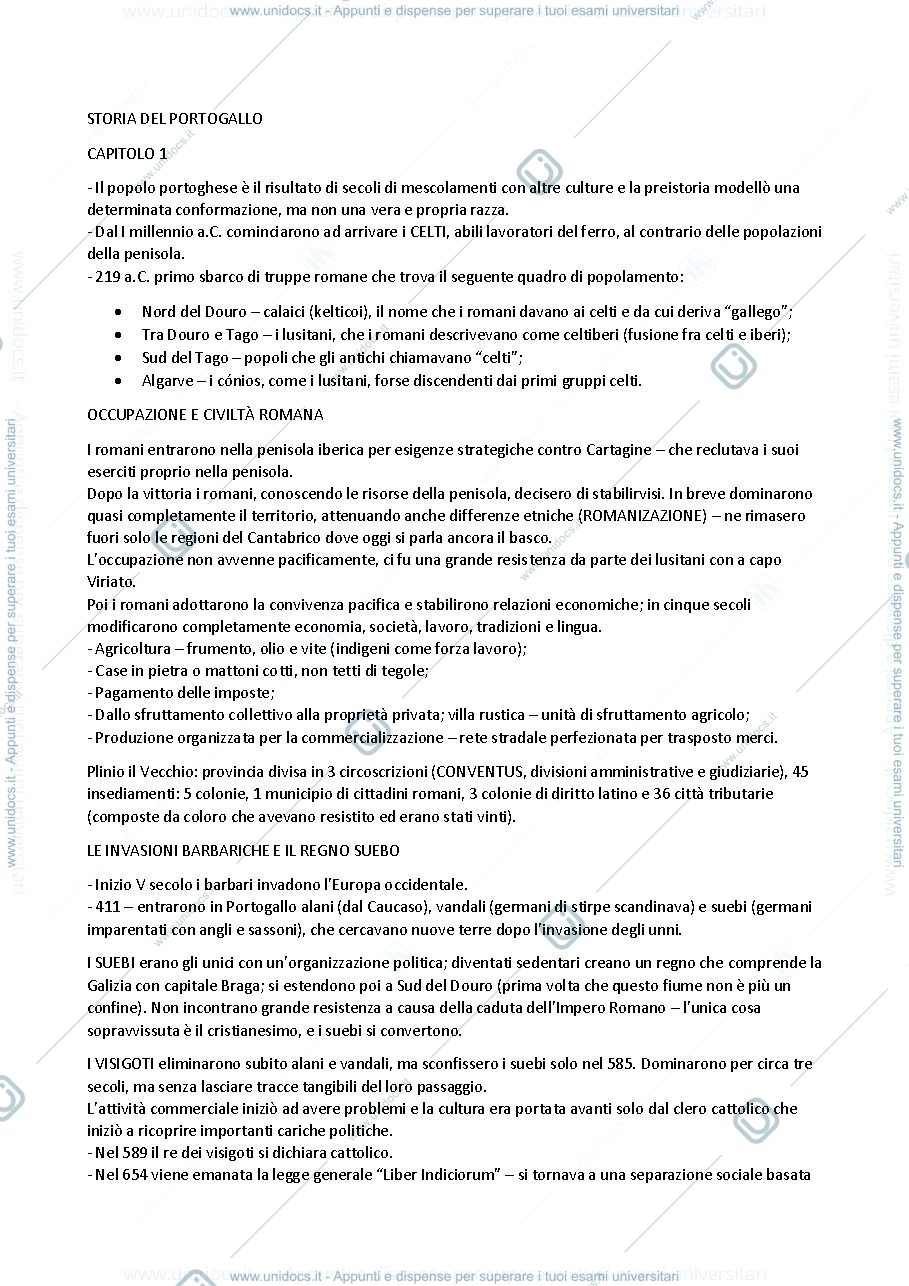 Anteprima pagina 1 — Storia del Portogallo di José H. Saraiva