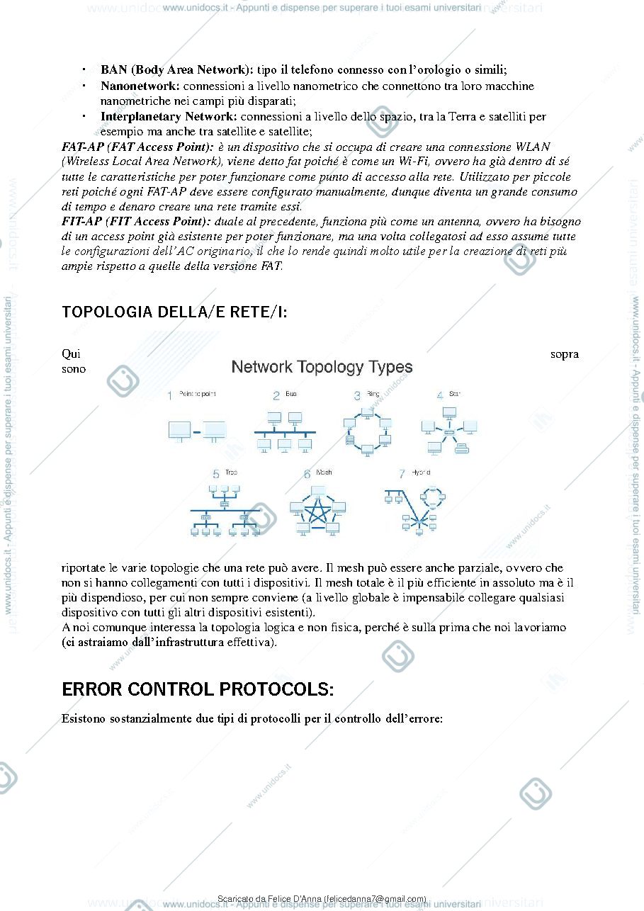 Anteprima pagina 3 — Appunti fondamenti di internet 