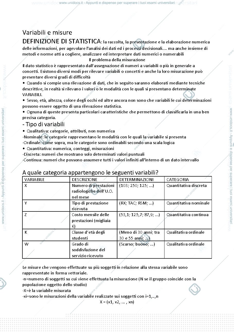 Anteprima pagina 2 — Fondamenti di biostatistica 