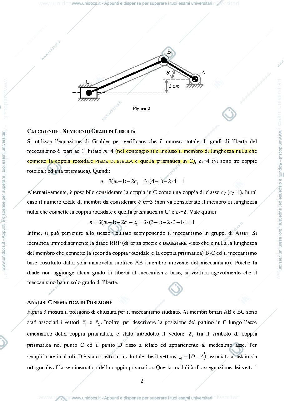 Anteprima pagina 2 — Esercizi di Fondamenti di Meccanica