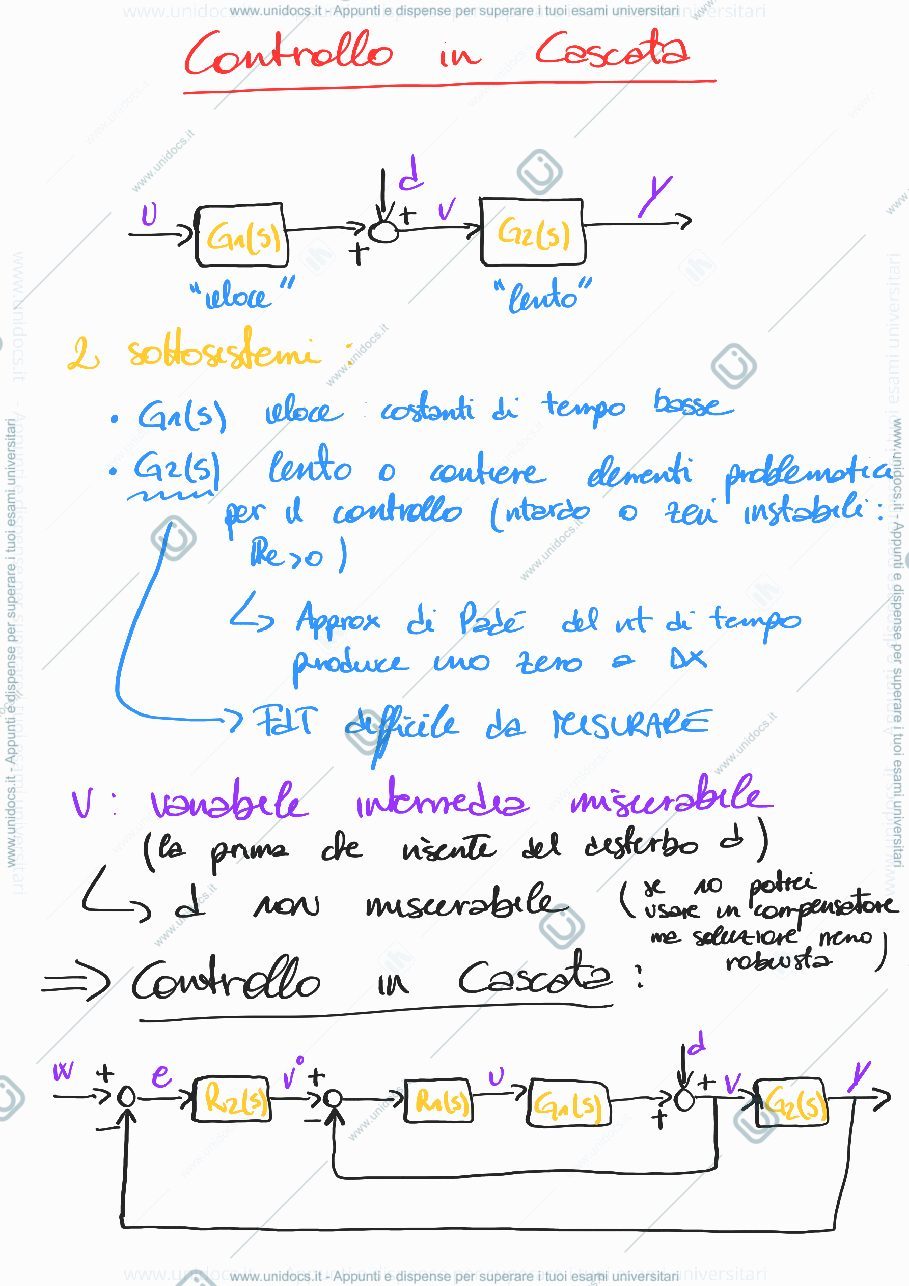 Anteprima pagina 1 — Controllo in cascata