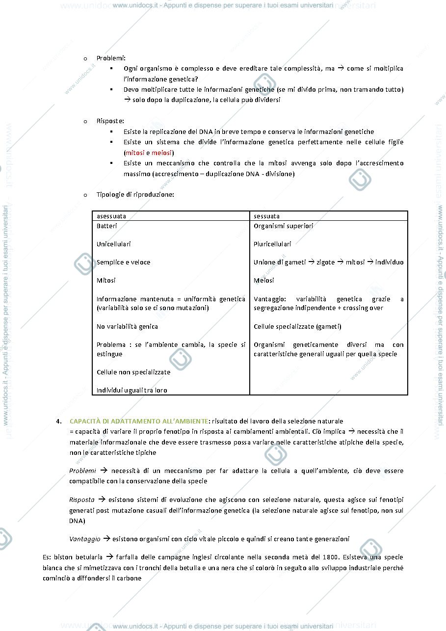 Anteprima pagina 2 — Biologia applicata - prof Doneda