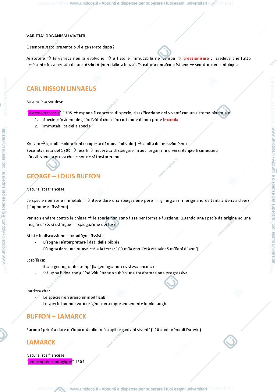 Anteprima pagina 3 — Biologia applicata - prof Doneda
