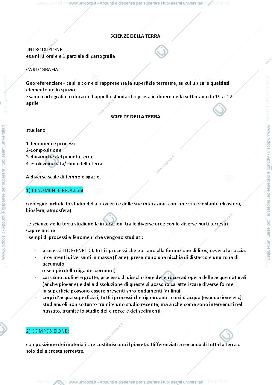 Anteprima pagina 1 — cartografia