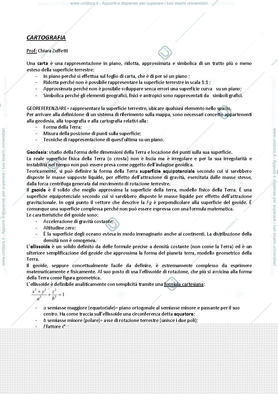 Anteprima pagina 1 — cartografia