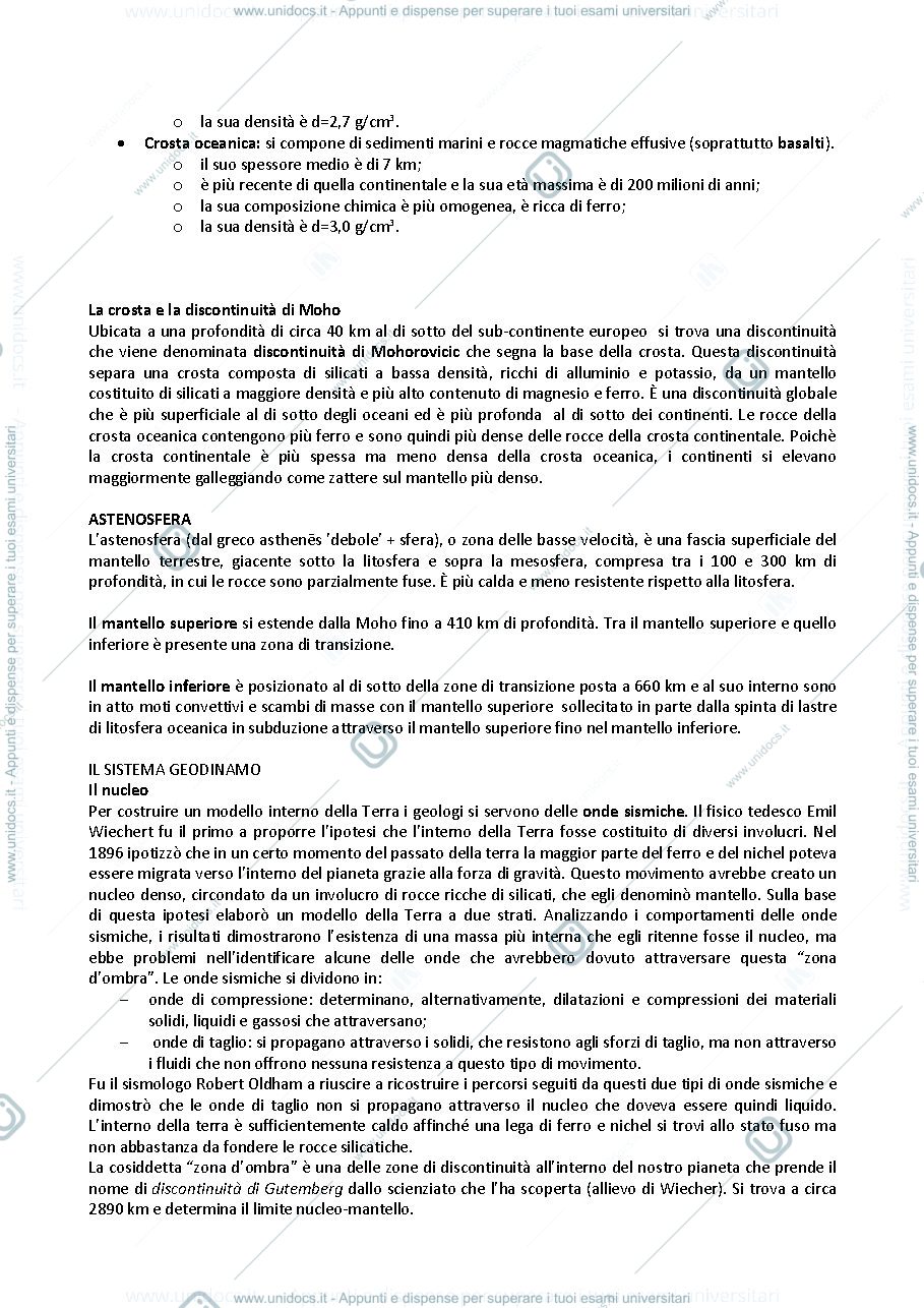 Anteprima pagina 2 — fondamenti di scienze della terra