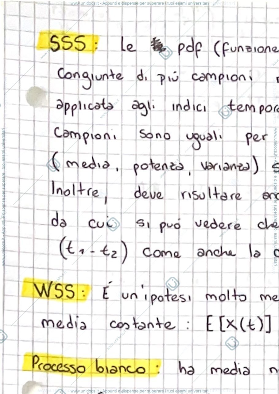 Anteprima pagina 1 — Riassunto secondo parziale