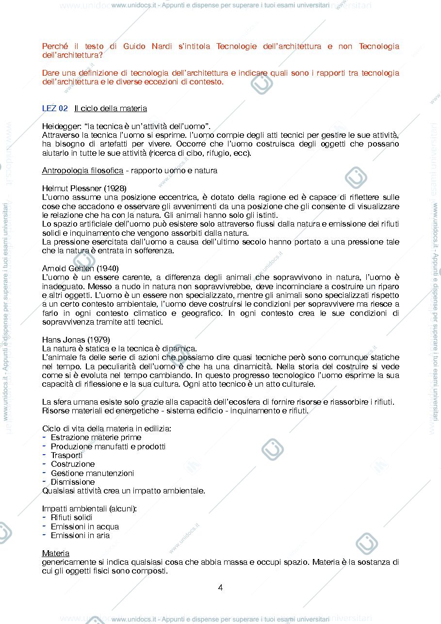 Anteprima pagina 4 — Appunti di fondamenti delle tecnologie con prof. Lavagna