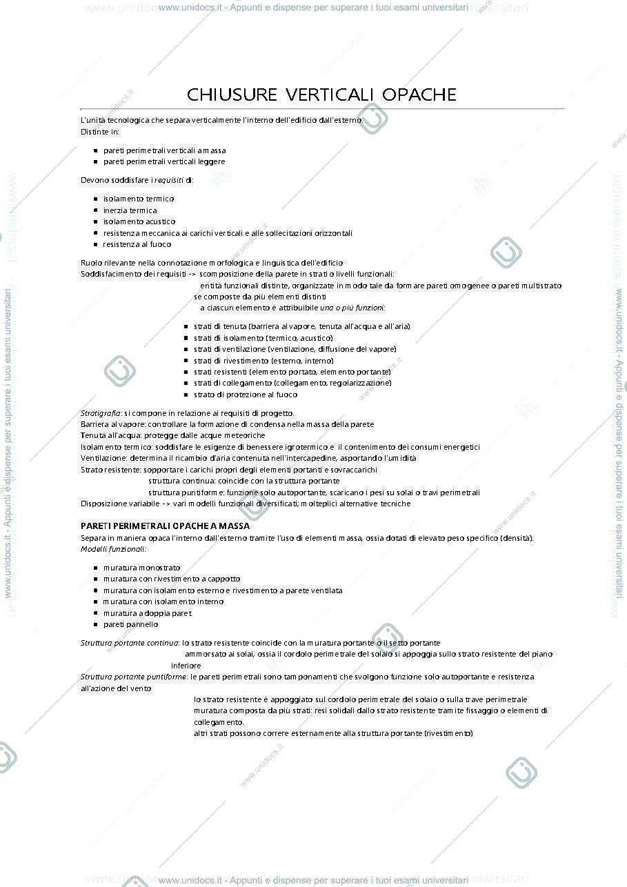 Anteprima pagina 1 — Chiusure verticali opache