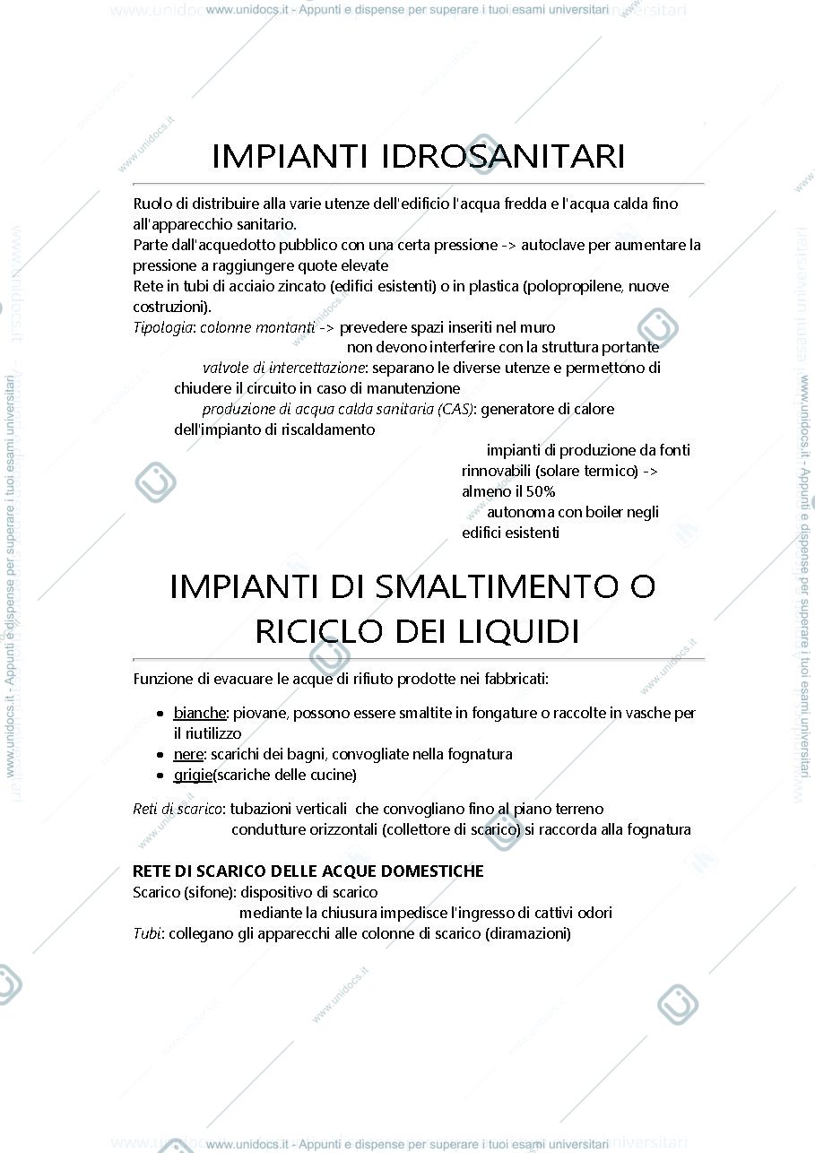 Anteprima pagina 1 — Impianti idrosanitari