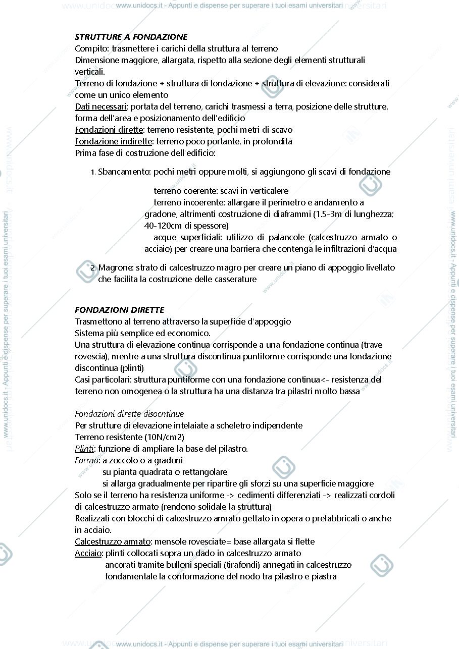 Anteprima pagina 2 — Le strutture portanti