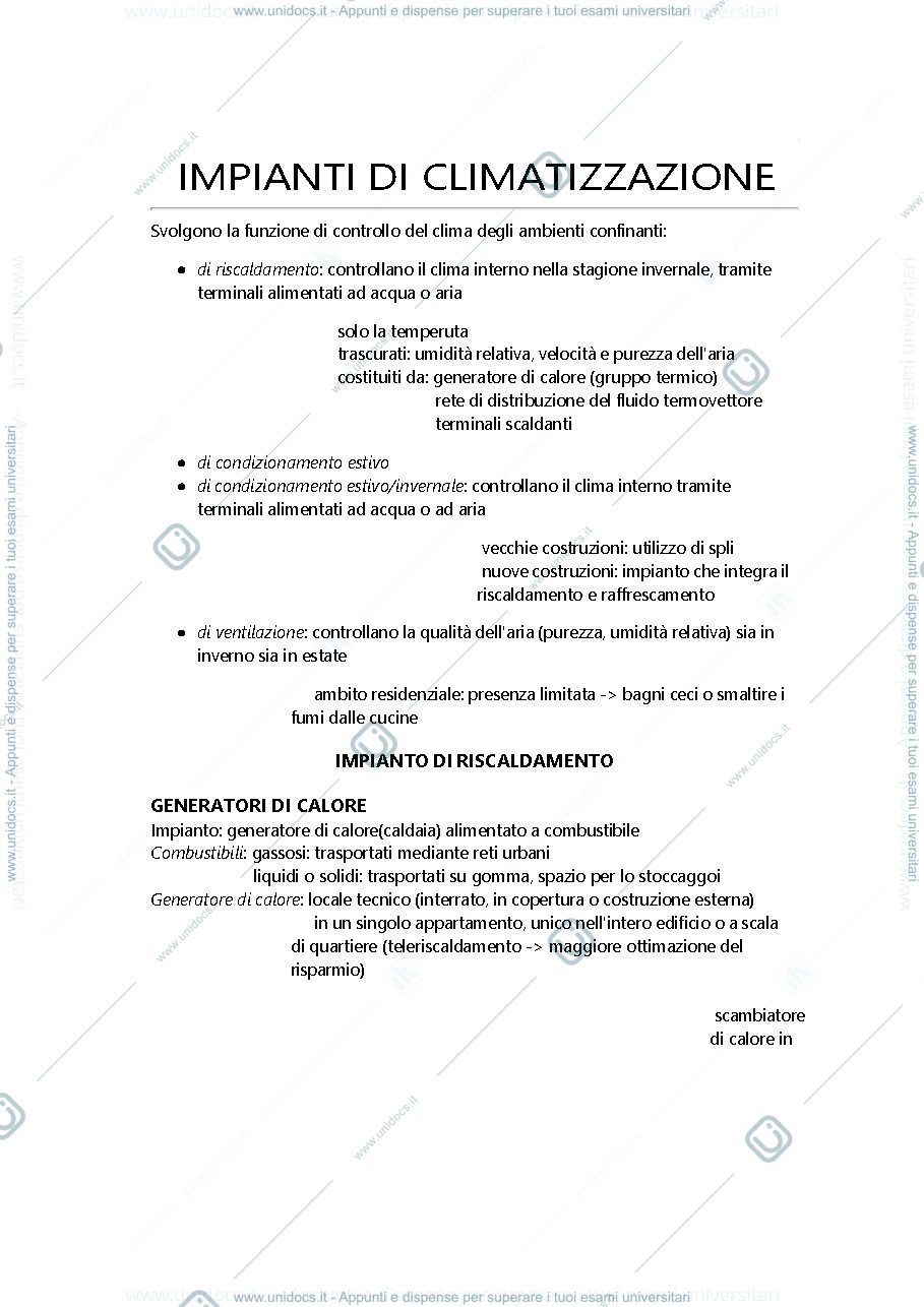 Anteprima pagina 1 — Impianti di climatizzazione