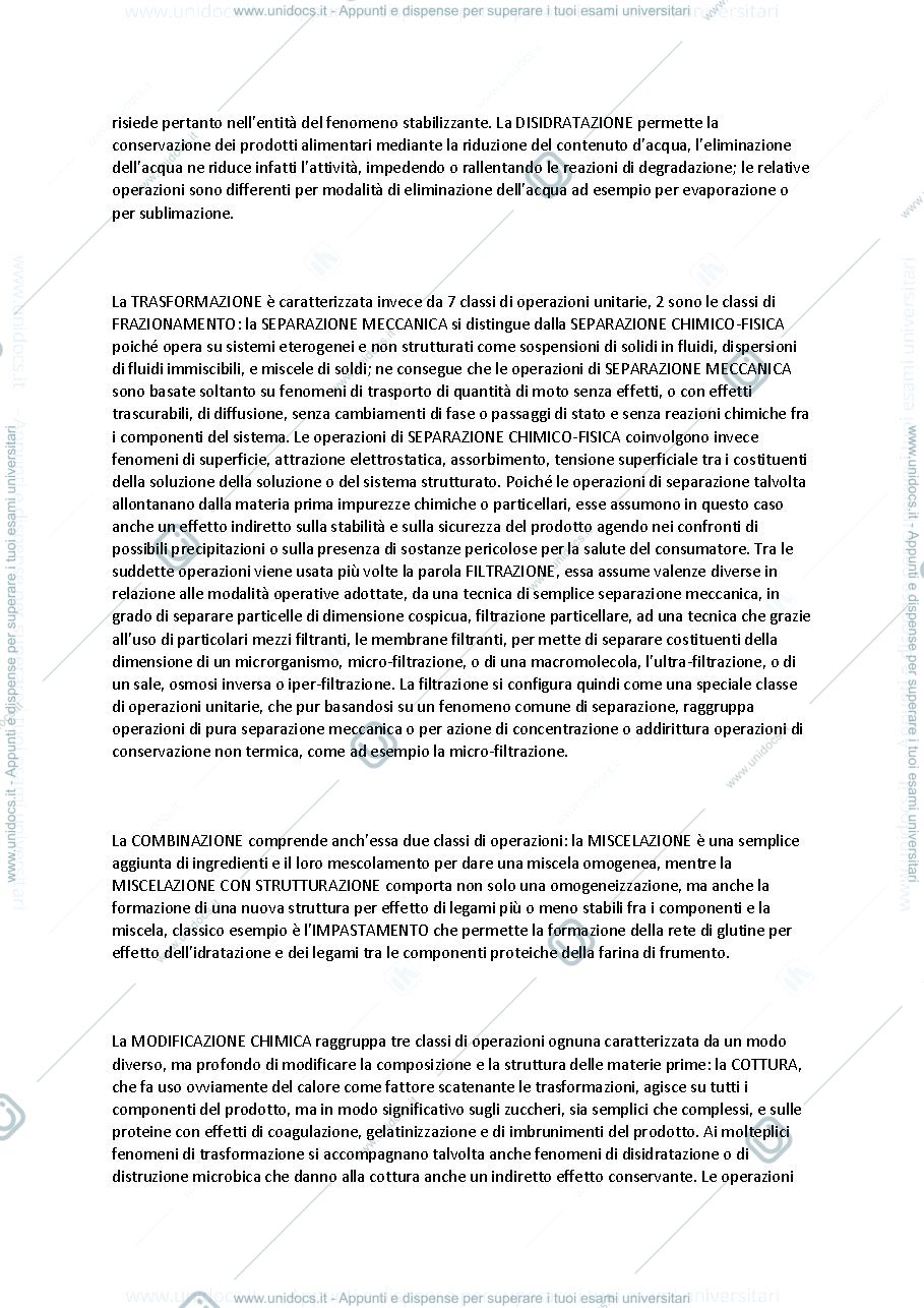 Anteprima pagina 2 — APPUNTI FONDAMENTI DI TECNOLOGIE ALIMENTARI
