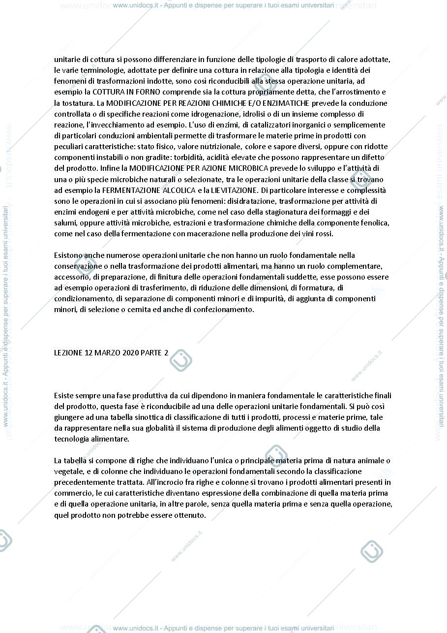 Anteprima pagina 3 — APPUNTI FONDAMENTI DI TECNOLOGIE ALIMENTARI