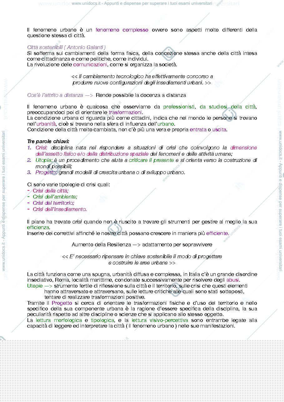 Anteprima pagina 2 — Appunti per esame
