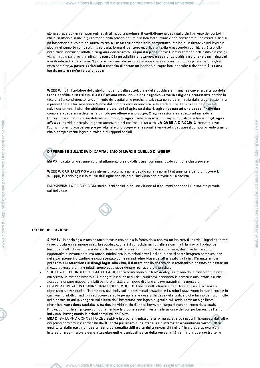 Anteprima pagina 2 — Fondamenti e metodi della sociologia 
