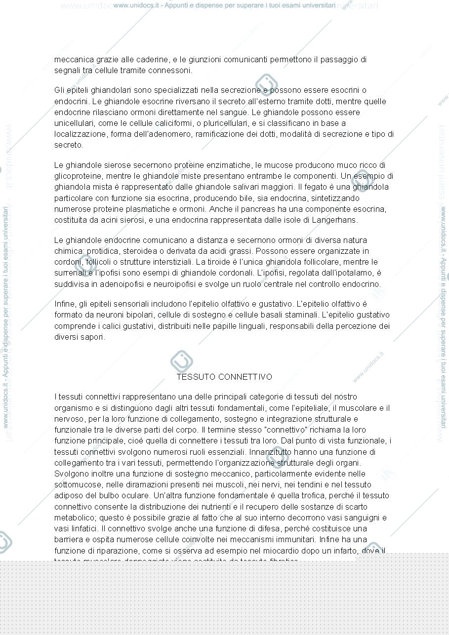 Anteprima pagina 3 — Istologia