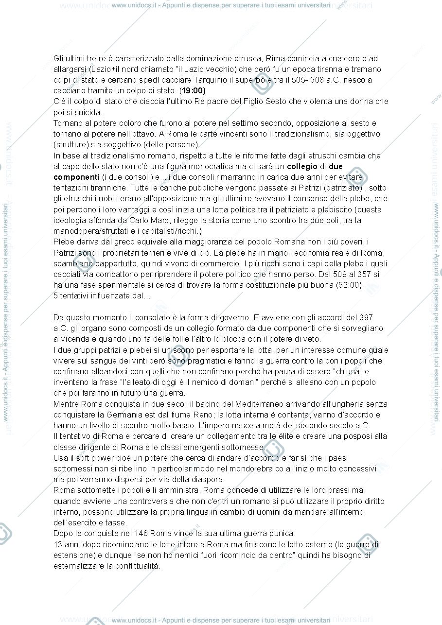 Anteprima pagina 3 — prima parte del corso