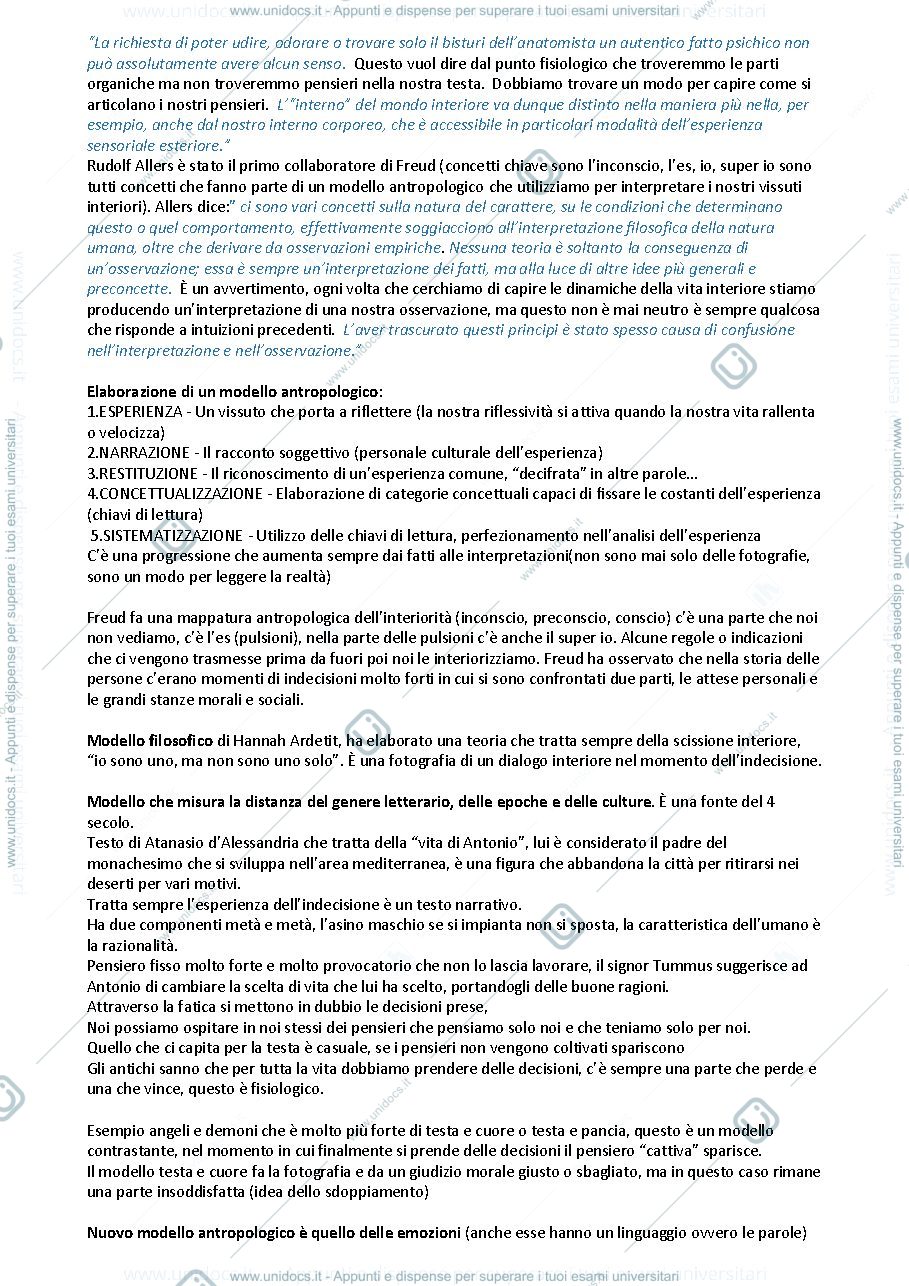Anteprima pagina 2 — Antropologia filosofica