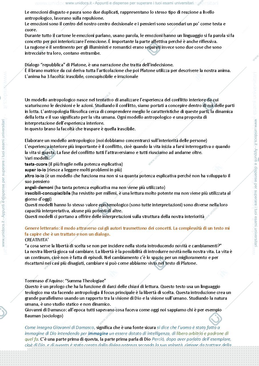Anteprima pagina 3 — Antropologia filosofica