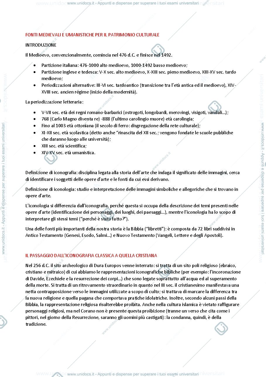 Anteprima pagina 1 — iconoclastia e età carolingia