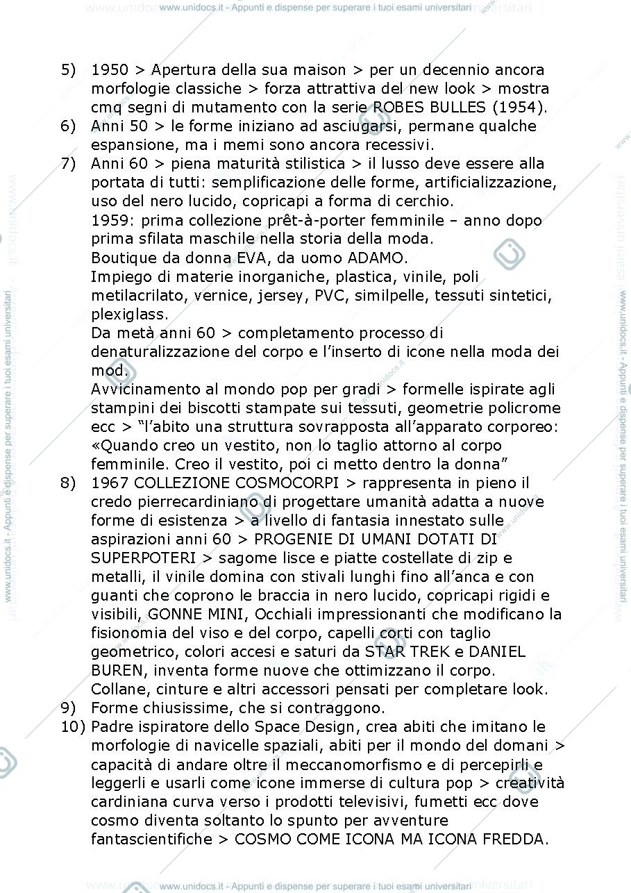 Anteprima pagina 4 — Riassunto La moda contemporanea 