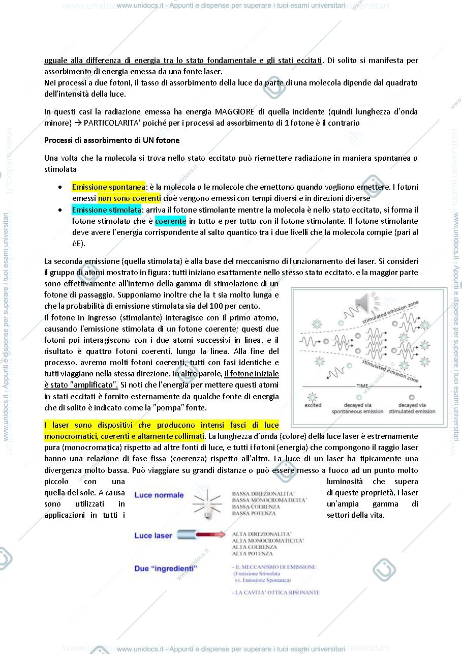Anteprima pagina 3 — Fotoluminescenza e risonanze magnetiche: applicazioni in chimica inorganica e metallorganica