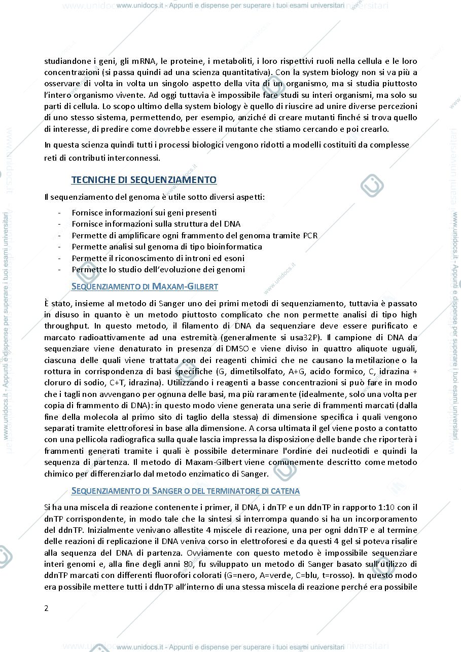 Anteprima pagina 2 — Fuctional genomics (Prof. Martin Kater)
