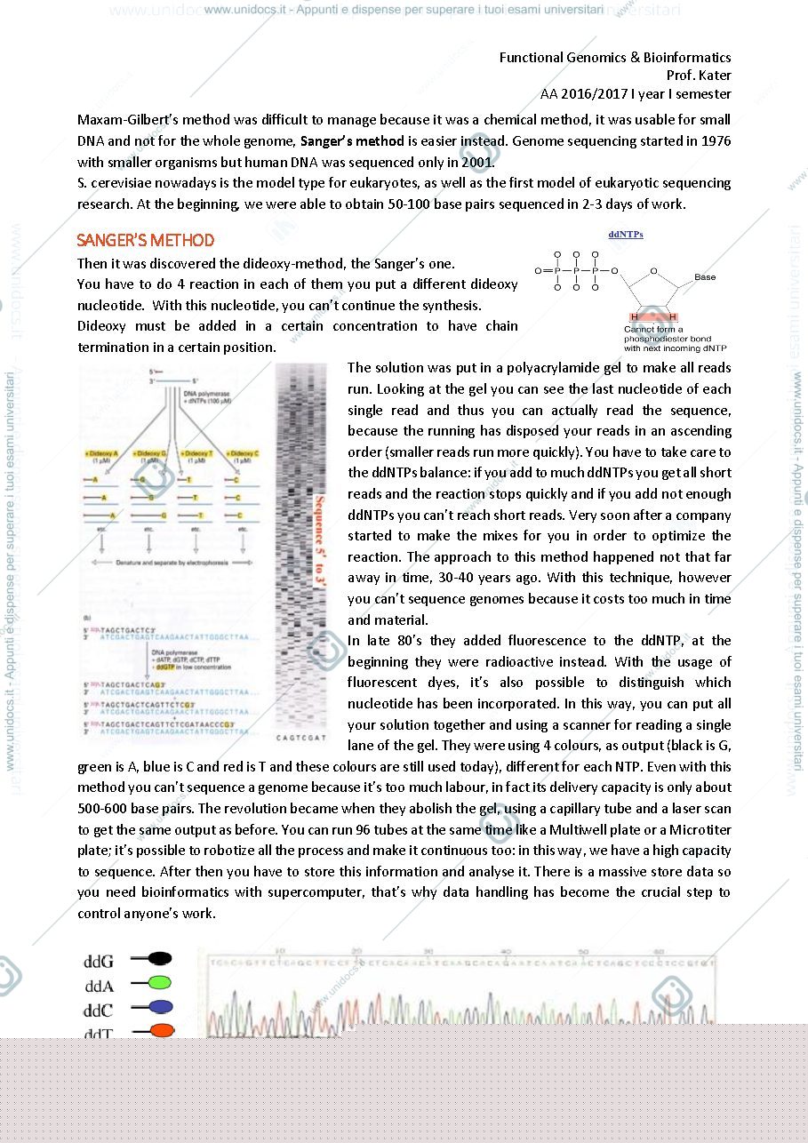 Anteprima pagina 5 — functional genomics