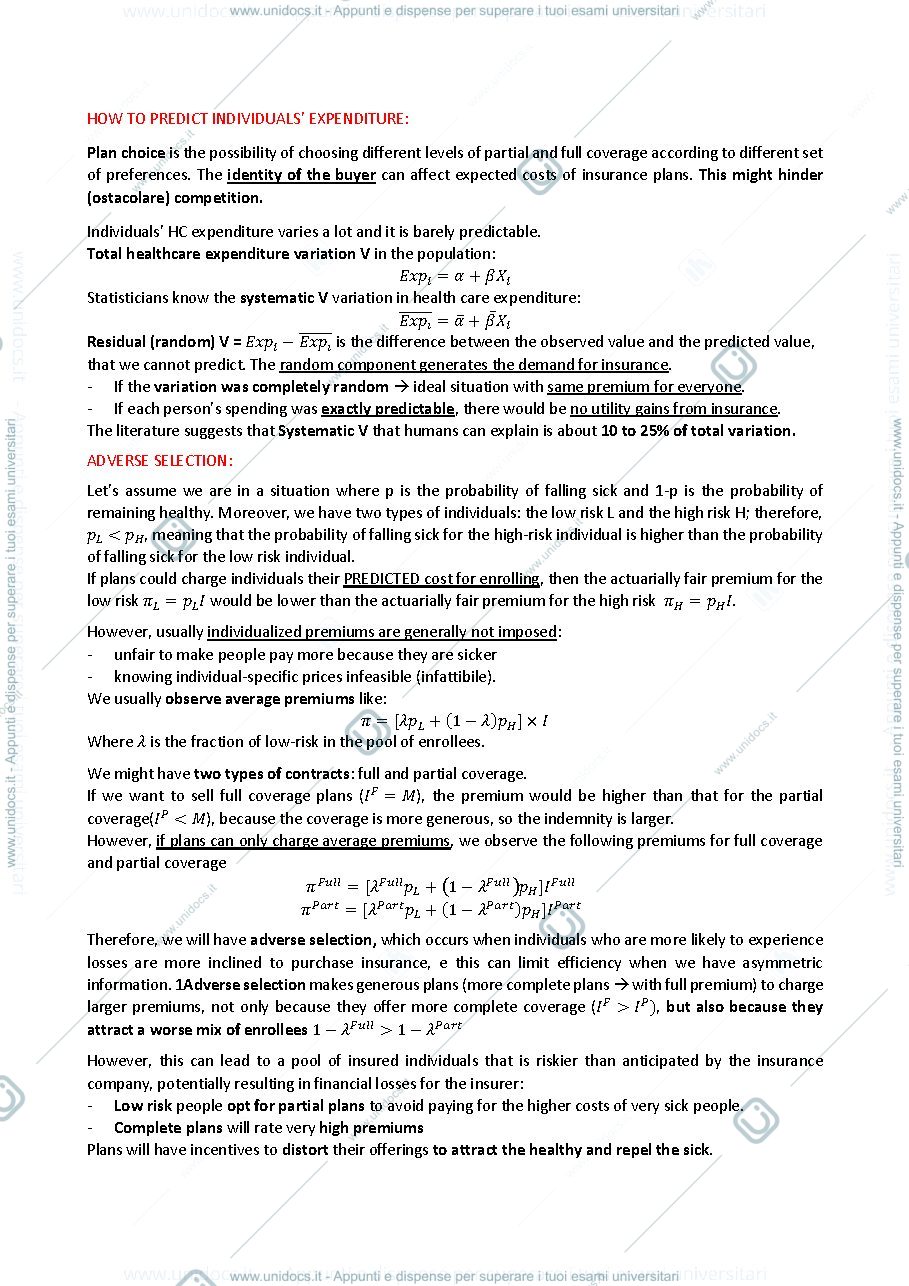 Anteprima pagina 1 — Lesson 7 - fundamentals in health economics