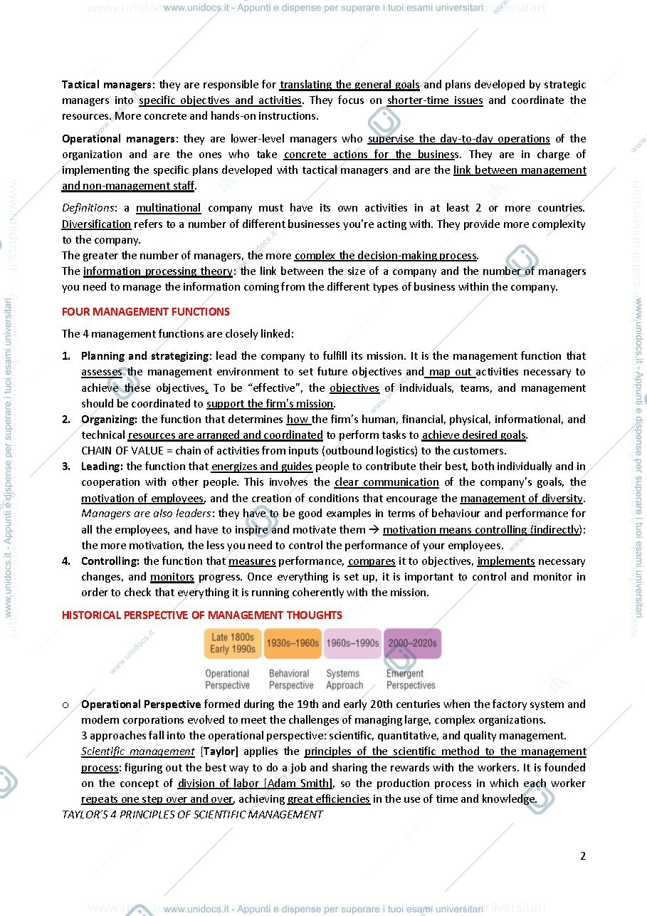 Anteprima pagina 2 — Fundamentals in Healthcare management