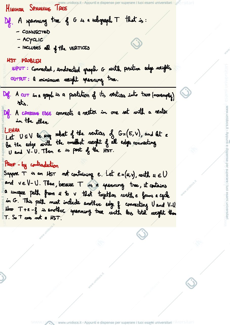Anteprima pagina 1 — Summary of Computer Science Theory