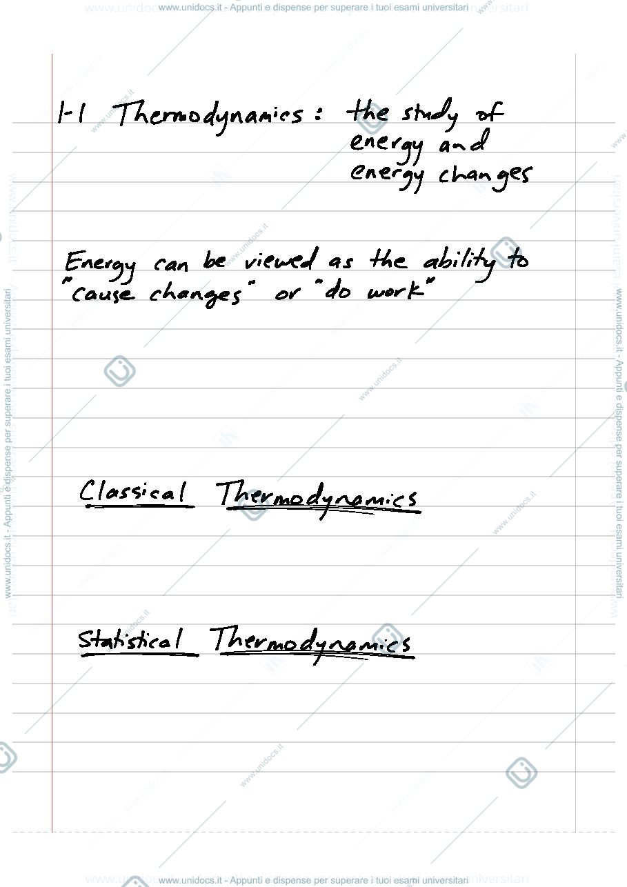 Anteprima pagina 1 — Thermodynamics lectures 