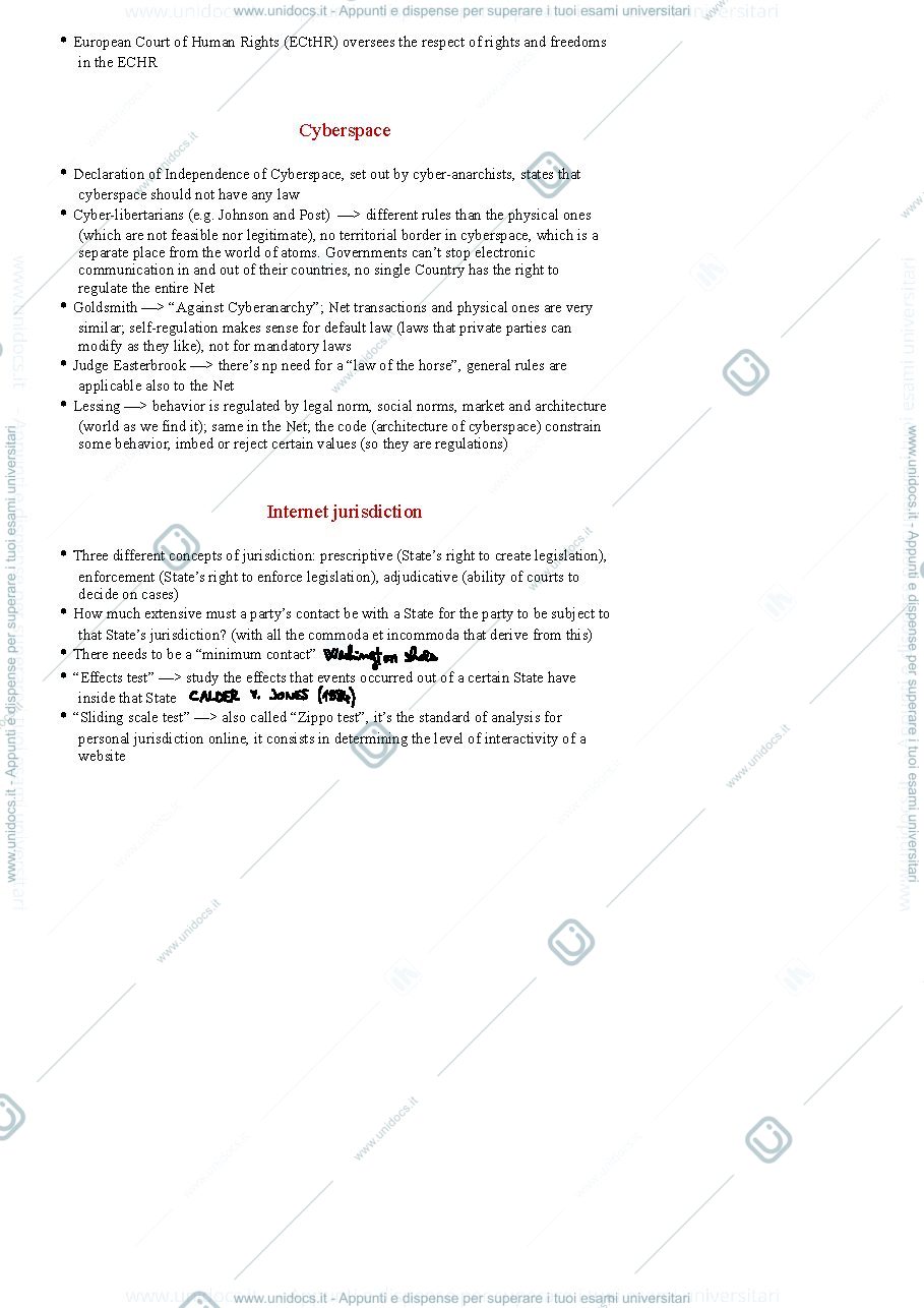 Anteprima pagina 3 — It law summary