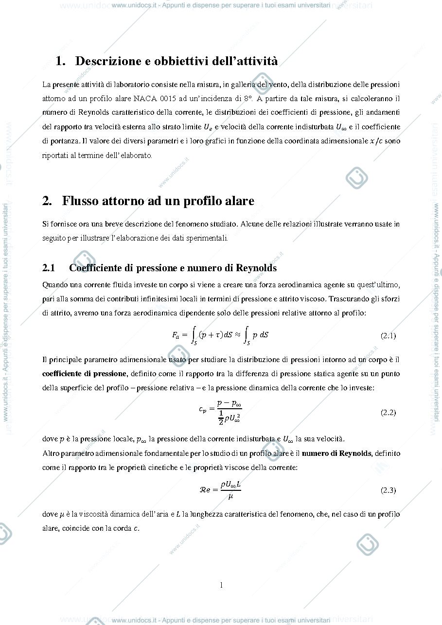 Anteprima pagina 3 — Relazioni delle esercitazioni di laboratorio - rel. 1