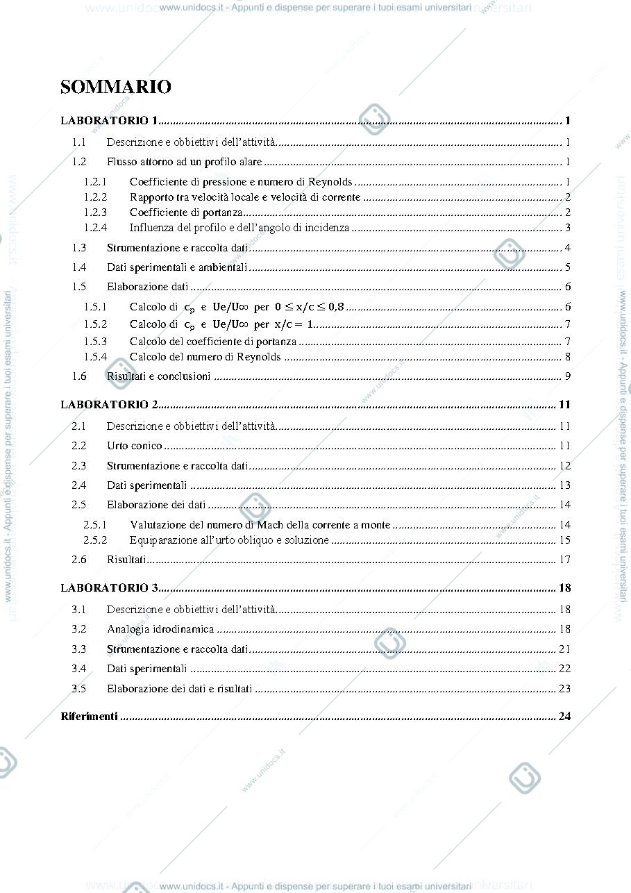 Anteprima pagina 2 — Relazioni delle esercitazioni di laboratorio