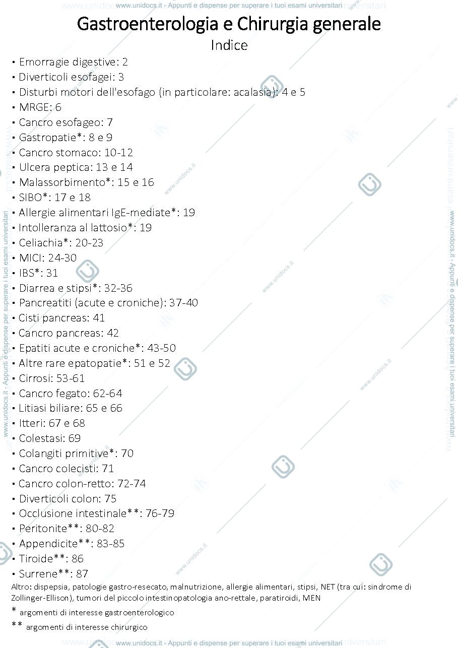 Anteprima pagina 1 — Gastroenterologia