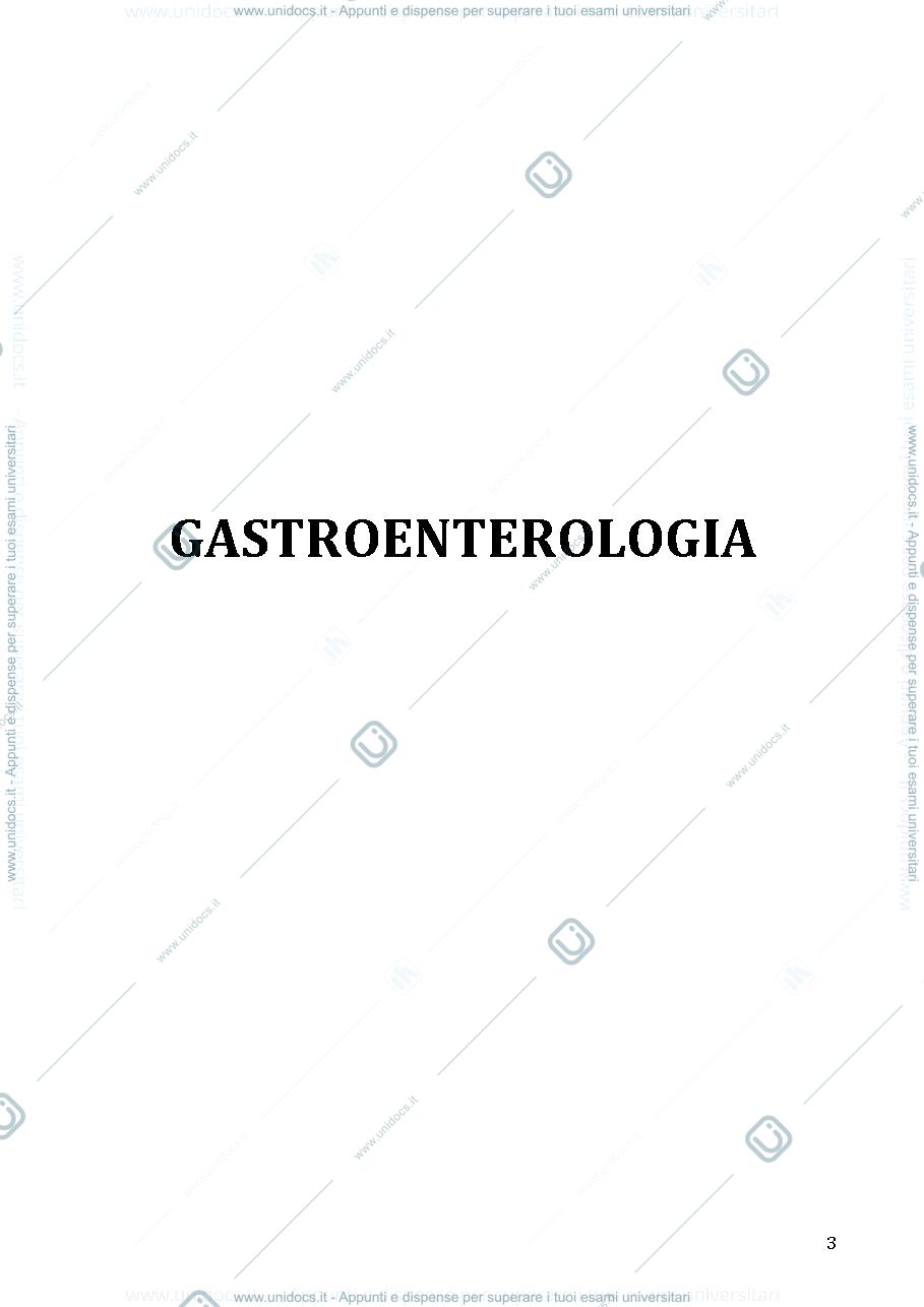 Anteprima pagina 3 — Gastroenterologia 