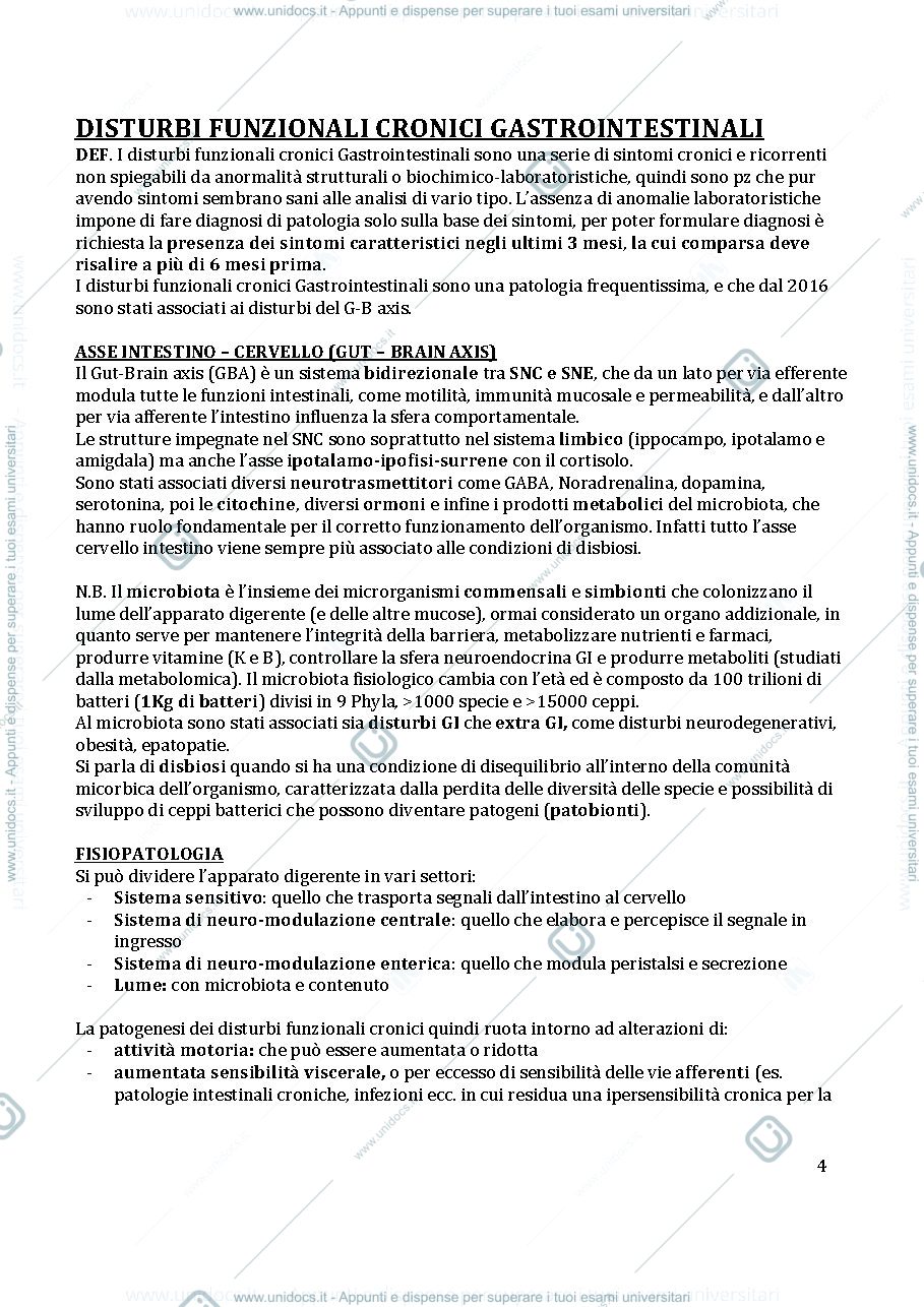 Anteprima pagina 4 — Gastroenterologia 