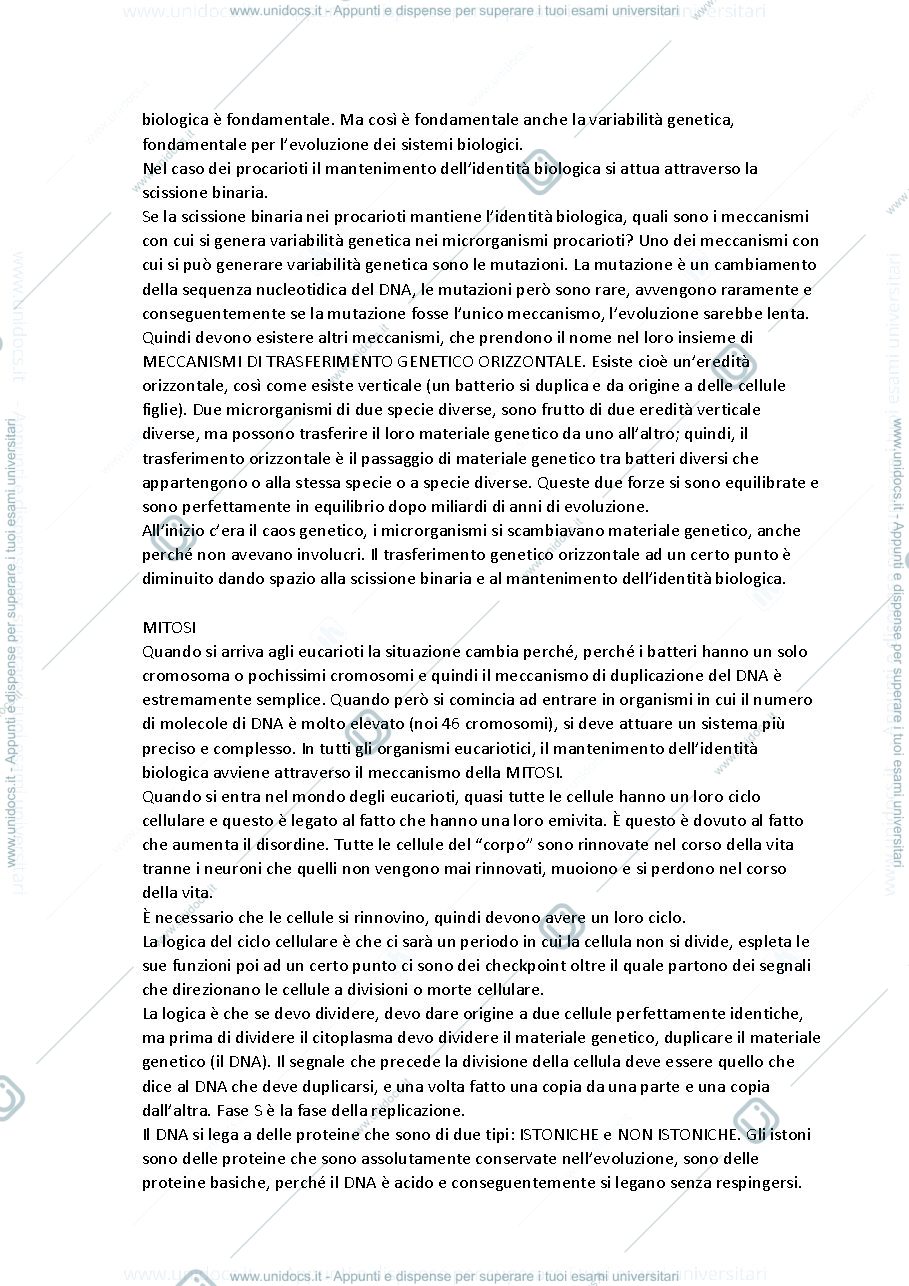 Anteprima pagina 5 — Genetica