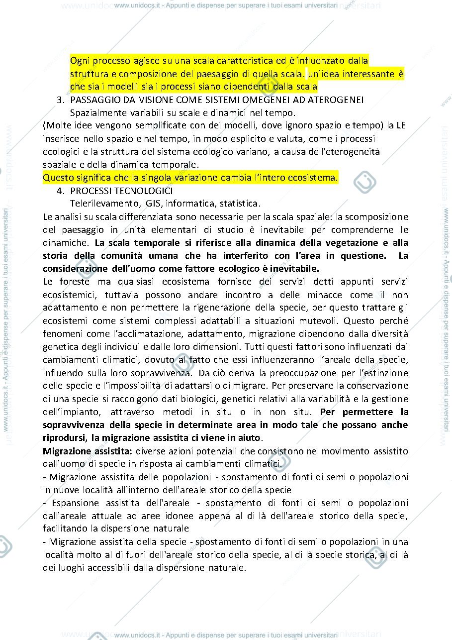 Anteprima pagina 4 — APPUNTI GENETICA E GENOMICA AMBIENTALE 
