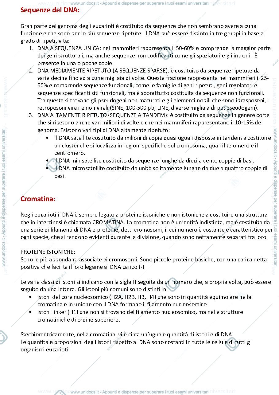 Anteprima pagina 3 — Genetica