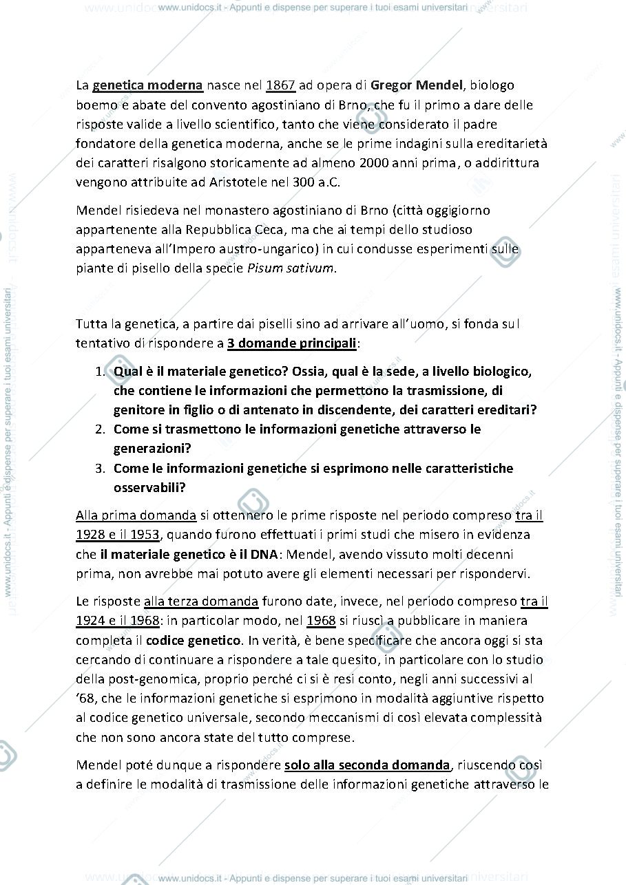 Anteprima pagina 3 — GENETICA MEDICA