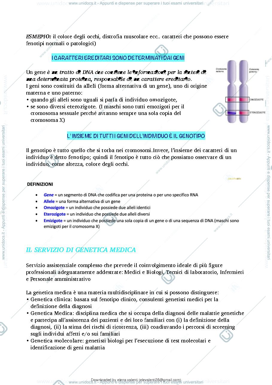 Anteprima pagina 3 — Genetica medica