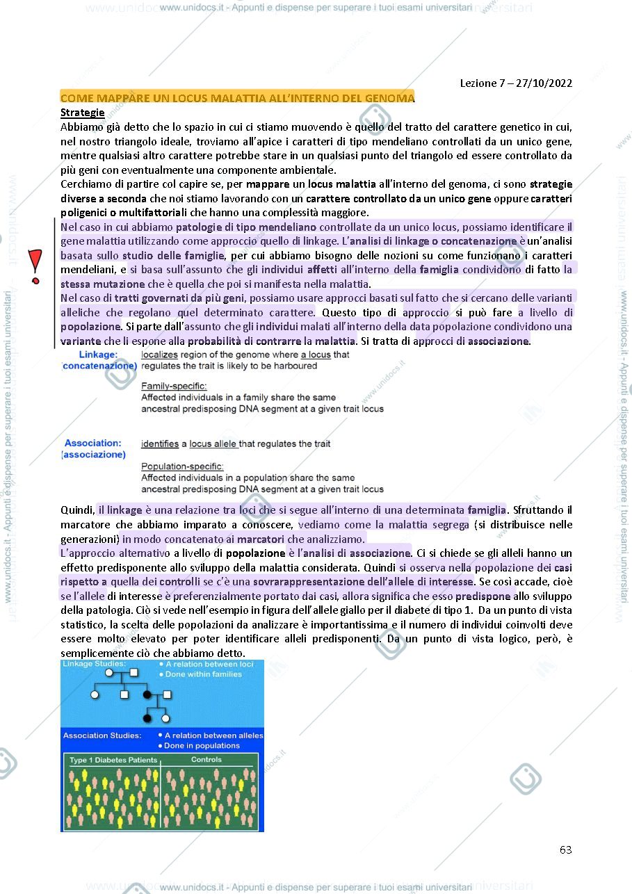 Anteprima pagina 1 — Genetica 