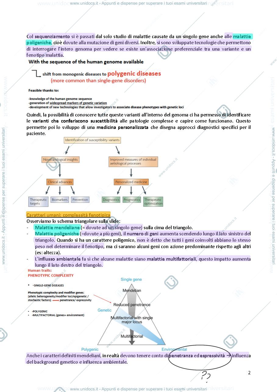 Anteprima pagina 2 — Genetica 