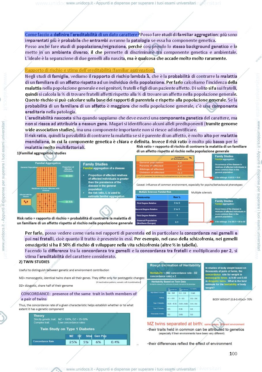 Anteprima pagina 1 — Genetica umana 